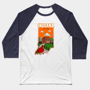 Indiana and vintage Baseball T-Shirt